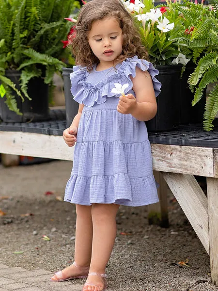 Mabel   Honey Perry Pretty Cotton Gauze Dress Girls