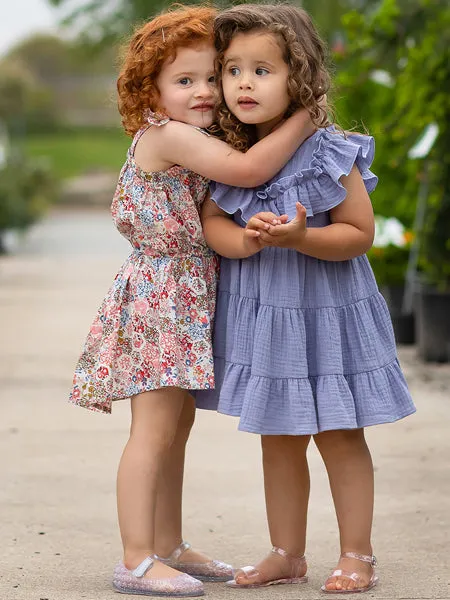 Mabel   Honey Perry Pretty Cotton Gauze Dress Girls