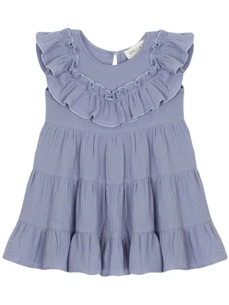 Mabel   Honey Perry Pretty Cotton Gauze Dress Girls