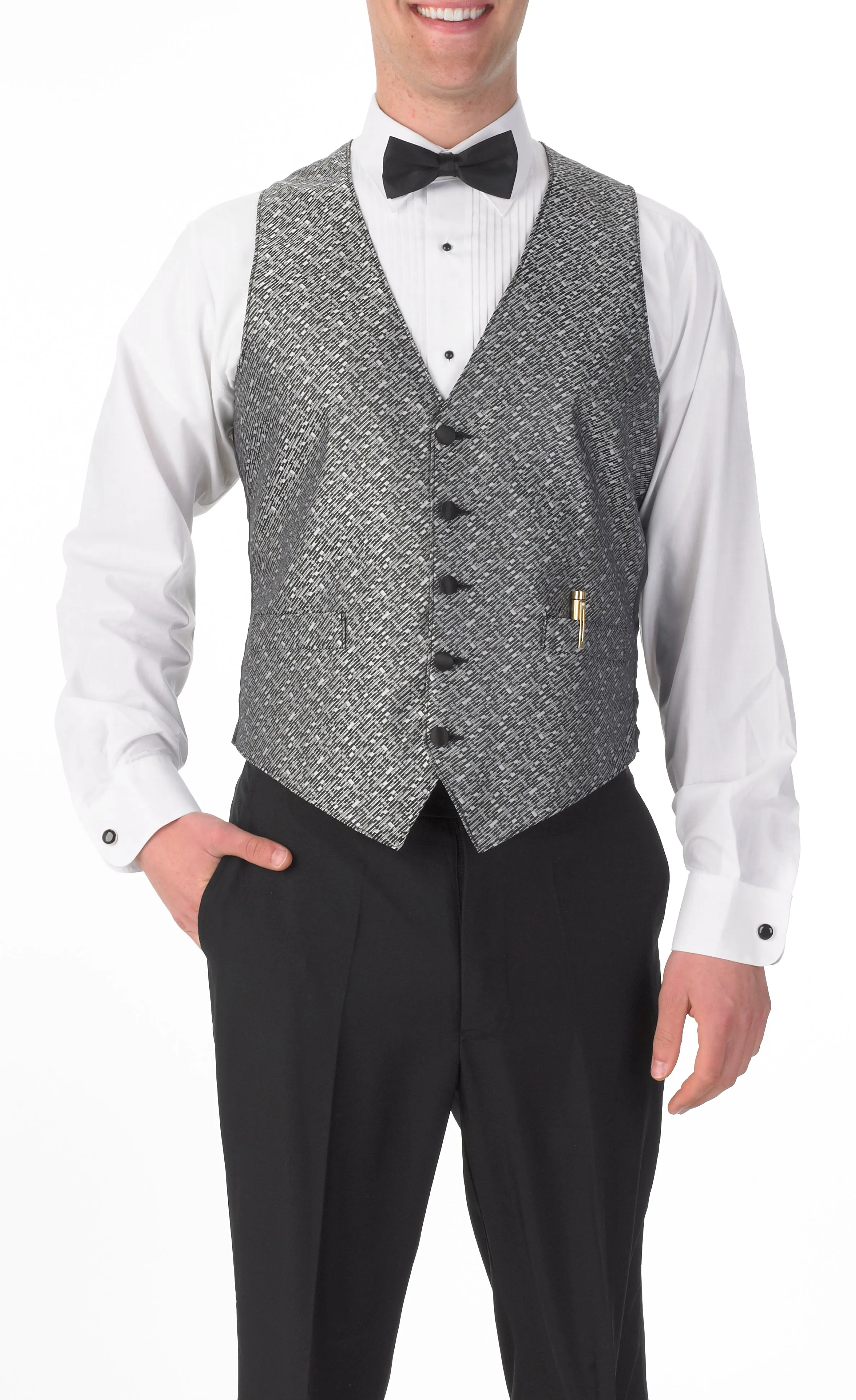 Men's Full Back Matrix Print Vest