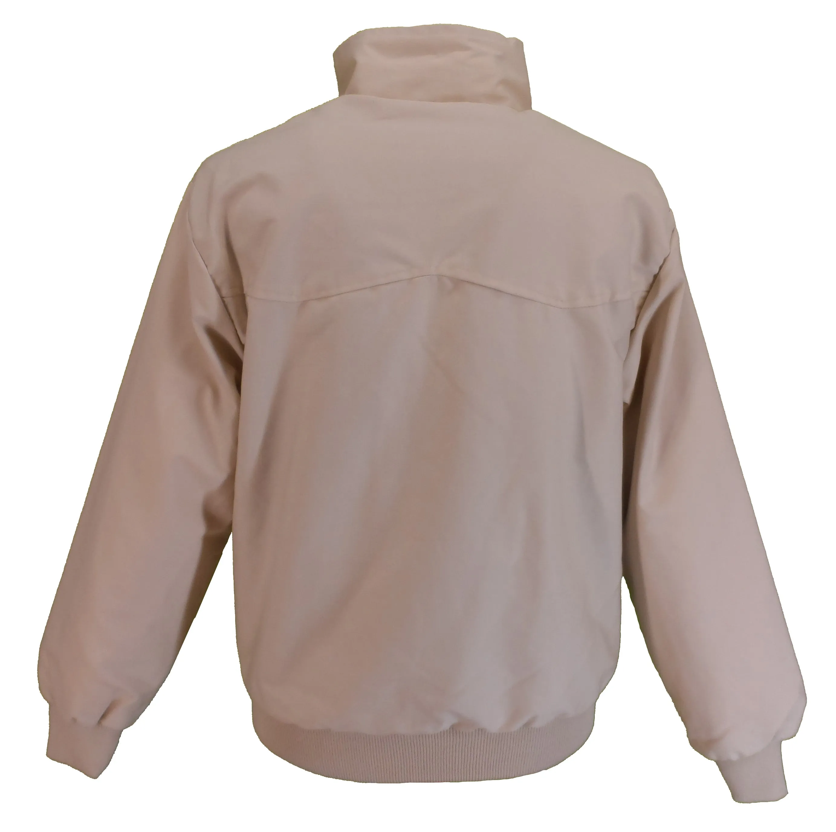 Mens Stone Retro Mod Classic Harrington Jacket