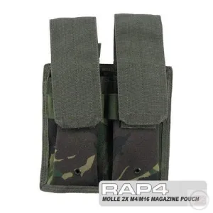 MOLLE M4/M16 Magazine Pouch (British Disruptive Pattern Material - DPM)