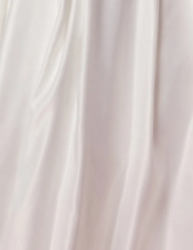 NOX ANABEL E469 One Shoulder A-Line Satin Evening Dress
