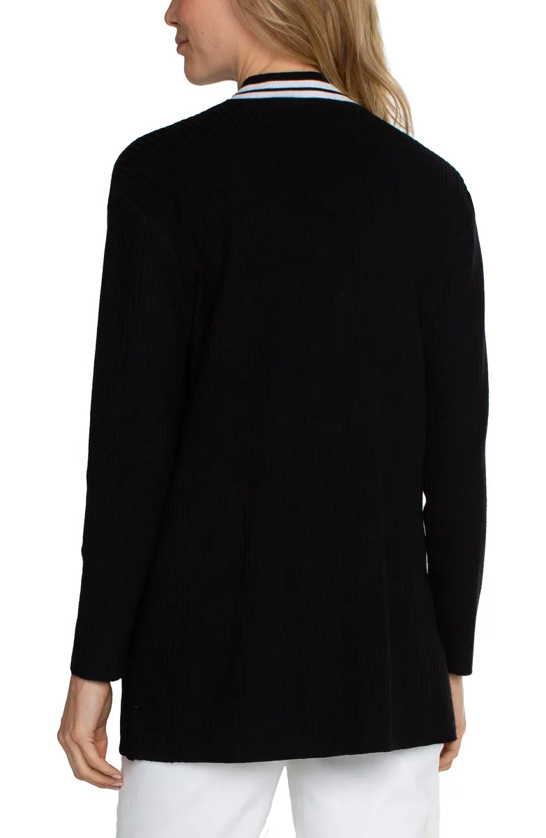 Open Front Cardigan Sweater (Liverpool)