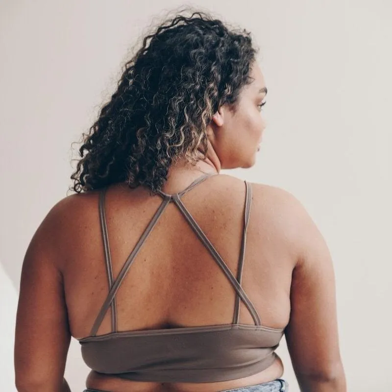 Plus Cutout Seamless Bralette
