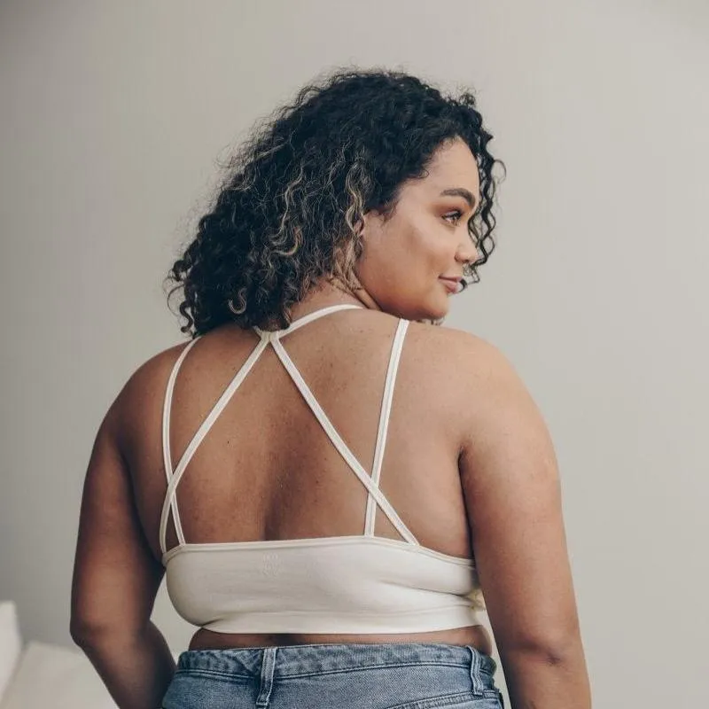 Plus Cutout Seamless Bralette