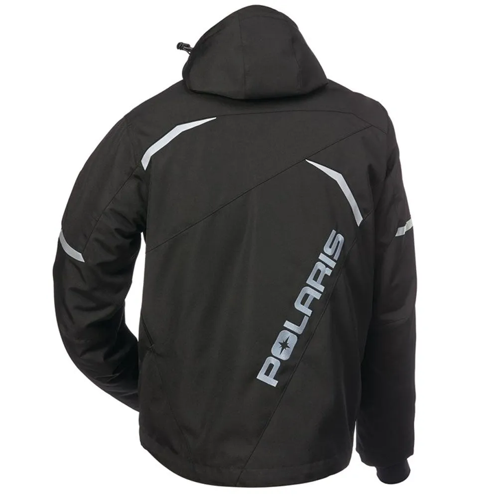 Polaris  Mens TECH54 Switchback Snowmobile Jacket Insulated DWR Coating Black