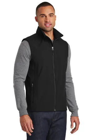 Port Authority Soft-Shell Black Vest J325PA (Men's)