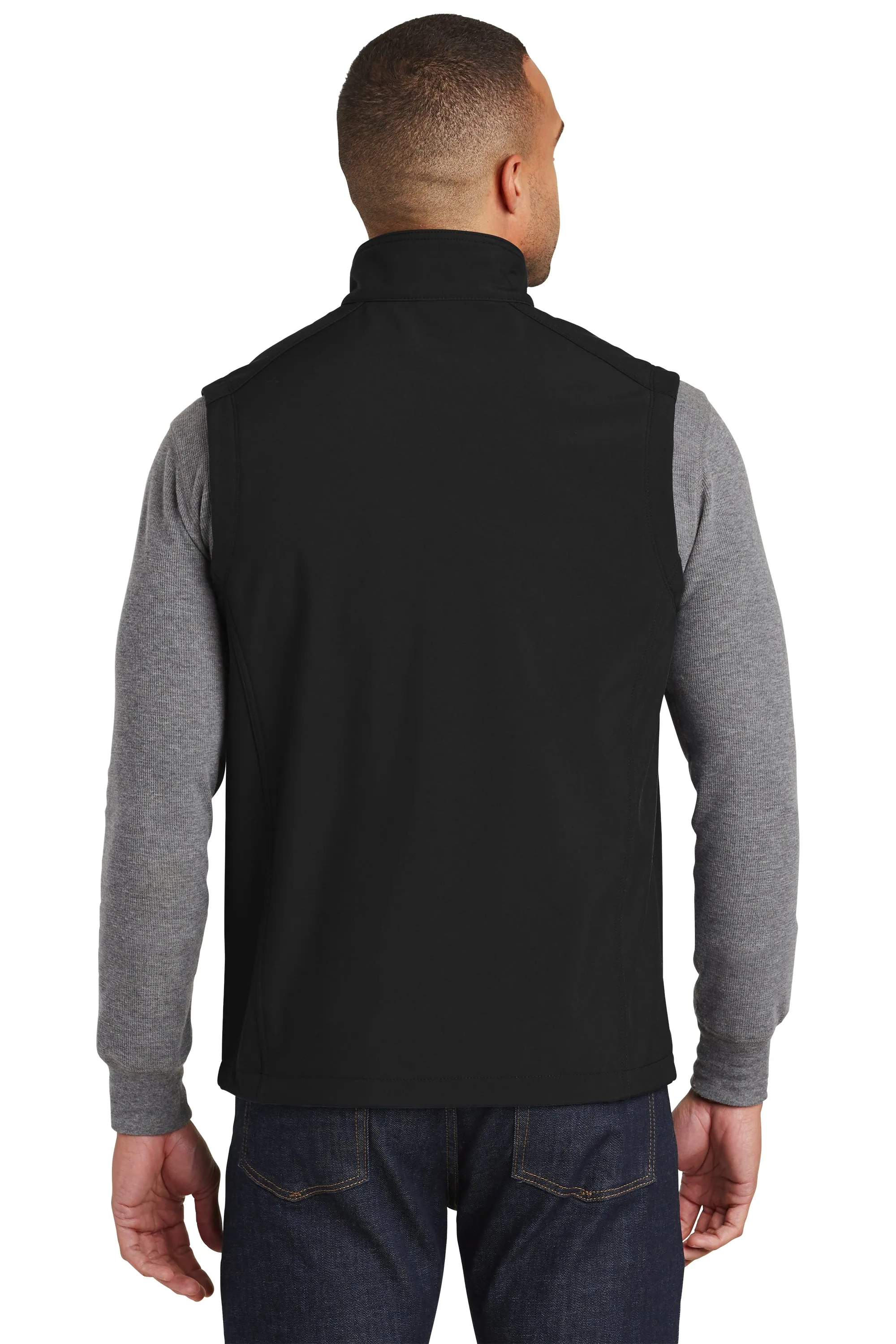Port Authority Soft-Shell Black Vest J325PA (Men's)