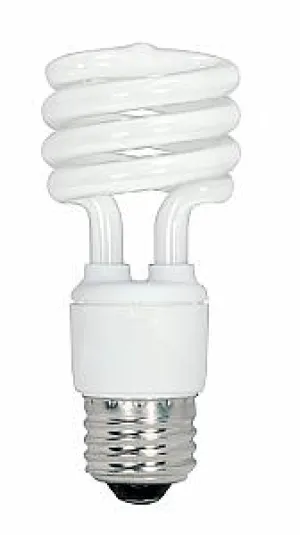 Satco S6235 Compact Fluorescent Spirals T2