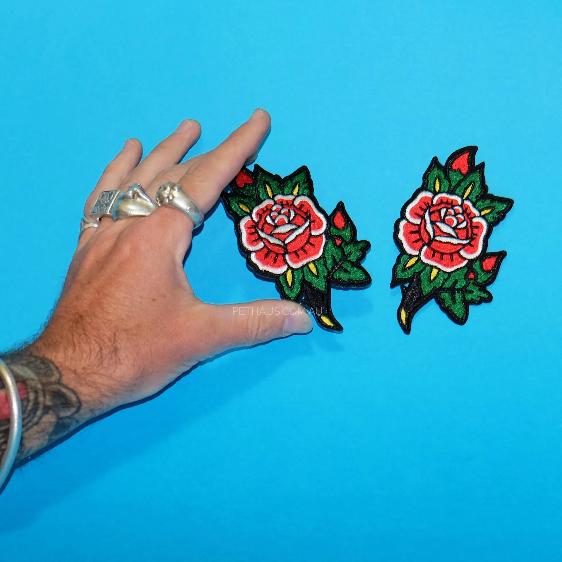 Tattoo Rose Patch
