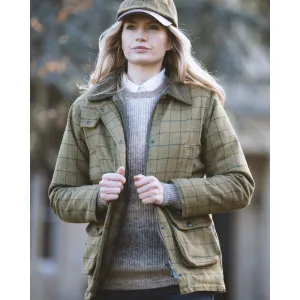 W & H Derby Tweed Ladies Shooting Jacket