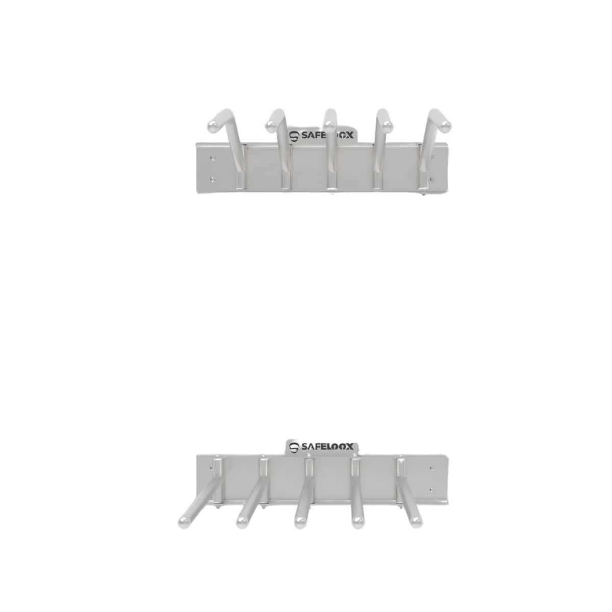 Wall-Mounted Swivel Apron Rack for 5 Tops & Skirts