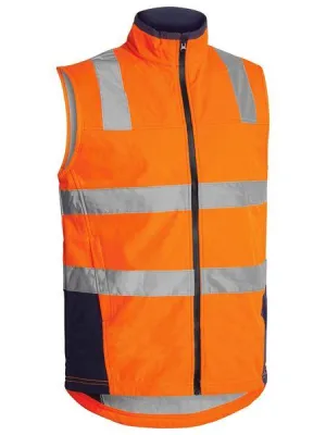 Wollondilly H&R - Unisex TAPED HI VIS SOFT SHELL VEST BV0348T